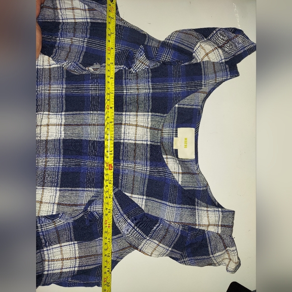 Plaid Pinafore top from Anthropologie - Picture 2 of 2